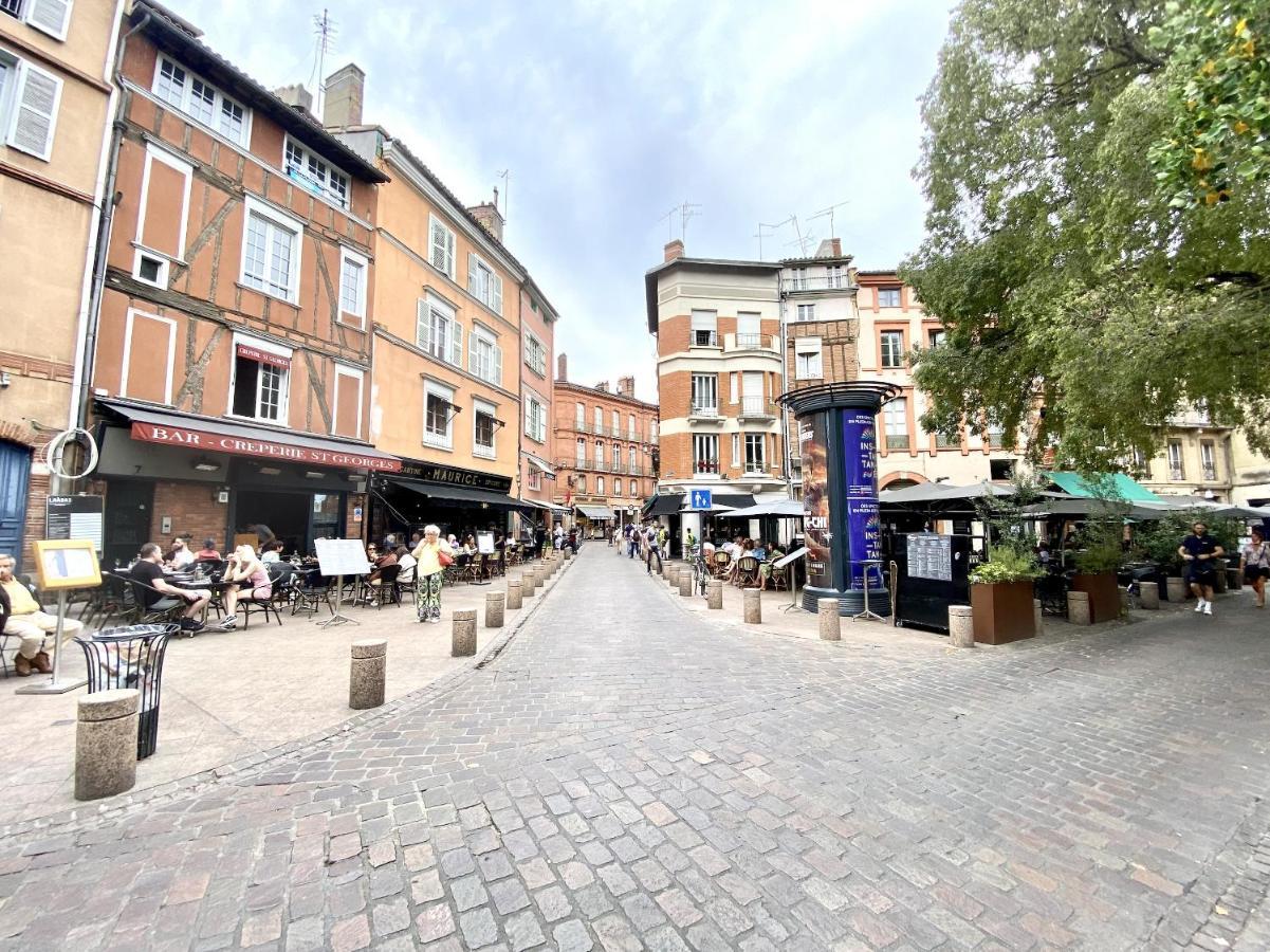 Ferienwohnung Le Saint-Georges - Hypercentre & Parking Prive Toulouse Exterior foto